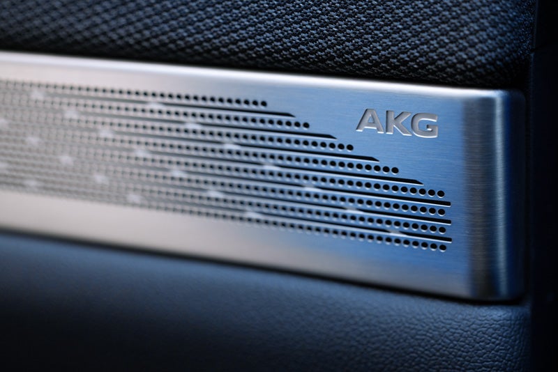Close-up View of the AKG Studio Audio Speaker | AutoGrupo Cadillac in TOA BAJA PR