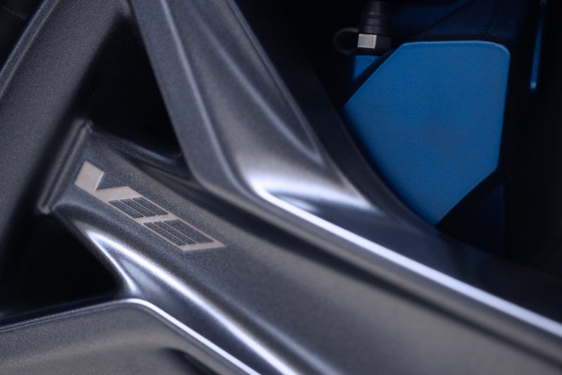 Close-up of the 2026 OPTIQ-V Brembo Performance Front Brakes | AutoGrupo Cadillac in TOA BAJA PR